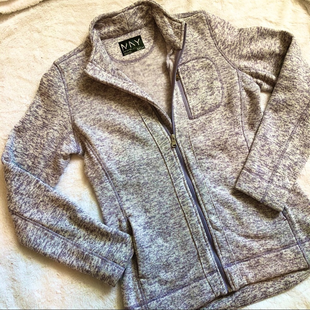 Lilac Marc New York Performance Knit Fleece NWOT